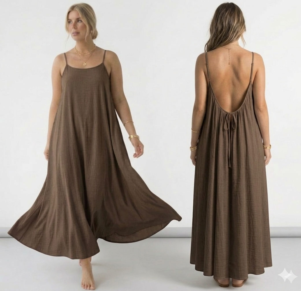 Backless Cami Dress
