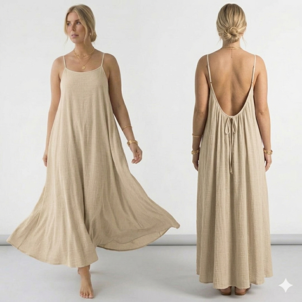 Backless Cami Dress